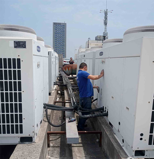 山南中央空调制热和不制冷系统维修方法